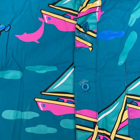 Pink Dolphin button down - Picture 6 of 9